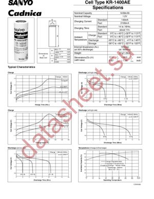 KR-1400AEF2X5 datasheet  