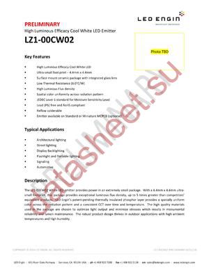 LZ1-00CW02-0055 datasheet  