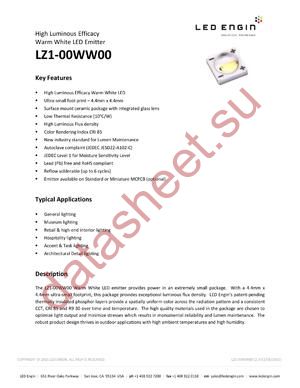 LZ4-00NW08-U040 datasheet  