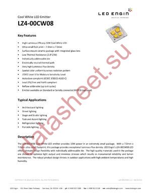 LZ4-00CW08-0050 datasheet  