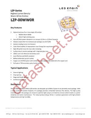 LZP-00WW0R-0230 datasheet  
