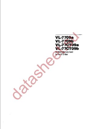 VL-7709B datasheet  