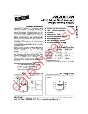 MAX680ESA-T datasheet  