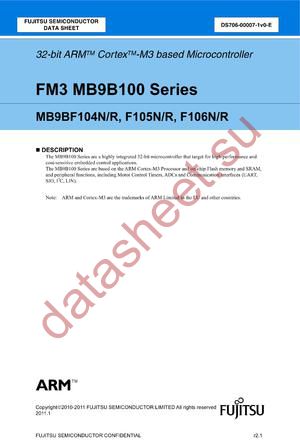 MB9BF104RPMC-G-JNE1 datasheet  