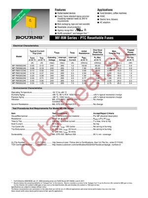 MF-RM005/240-2 datasheet  