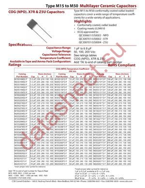 M20U103M1-F datasheet  