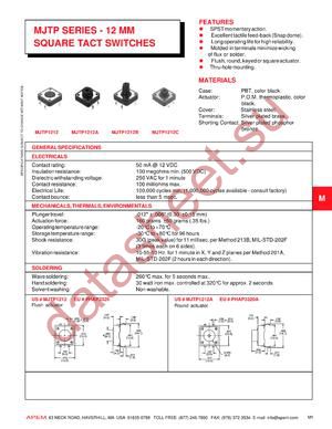 MJTP1212 datasheet  