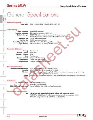 MLW3019/U datasheet  