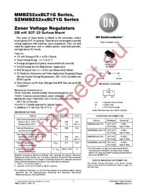 SZMMBZ5259BLT1G datasheet  