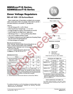 SZMMSZ6V8T1G datasheet  