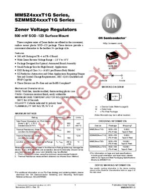 SZMMSZ4709T1G datasheet  