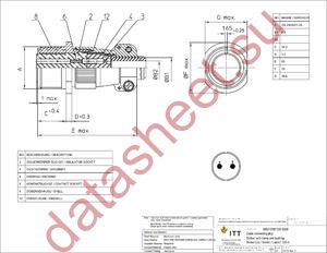 MS3101E12S-3SW datasheet  