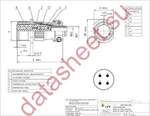 MS3101F24-22SX datasheet  