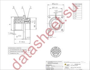 MS3102E28-15SX datasheet  