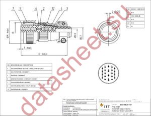 MS3106E28-11SY datasheet  