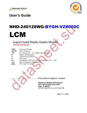 NHD-320240WG-AFMI-VZ# datasheet  