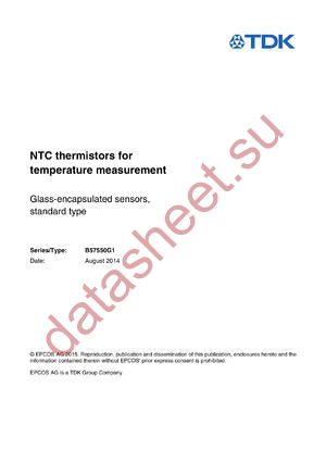 B57550G1303F datasheet  