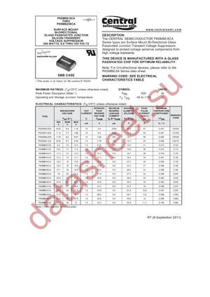 P6SMB13CA TR13 datasheet  