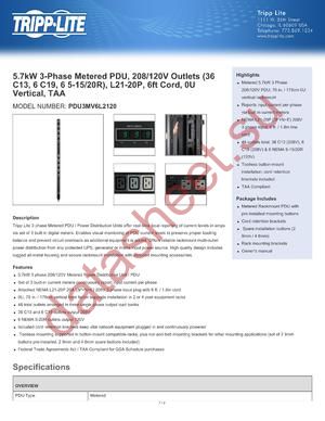 PDU3MV6L2120 datasheet  