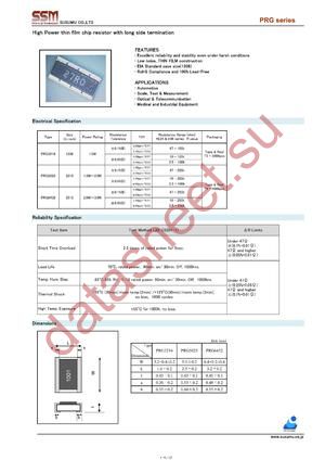 PRG3216P-2400-B-T5 datasheet  