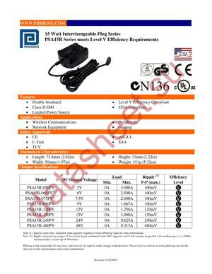 PSA15R-480PV-R-CN5 datasheet  