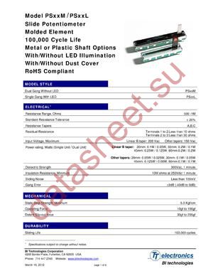 PS45M-0MC3BR10K datasheet  