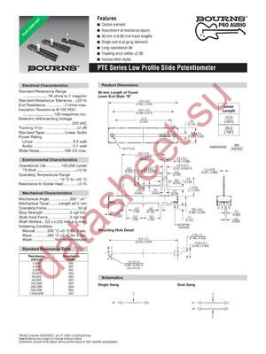 PTE60-122C-103A2 datasheet  