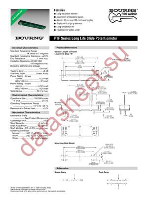 PTF01-082T-104A2 datasheet  