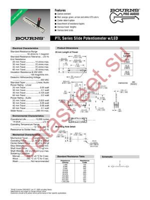 PTL45-15R0-503B2 datasheet  