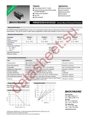 PWR4318WR200JE datasheet  