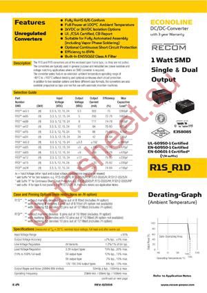 R1D12-1509/HP-R datasheet  