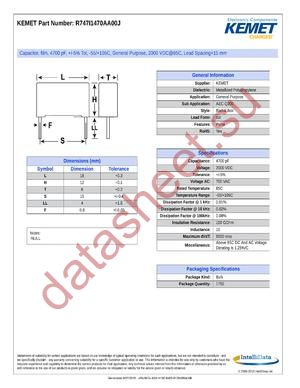 R747I1470AA00J datasheet  