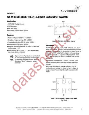 SKY13350-385LF-EVB datasheet  