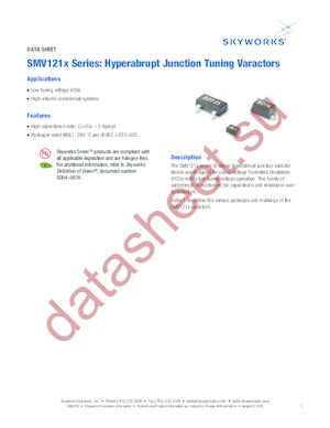 SMV1249-000 datasheet  