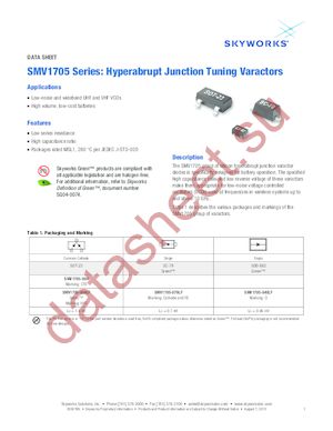 SMV1206-001LF datasheet  
