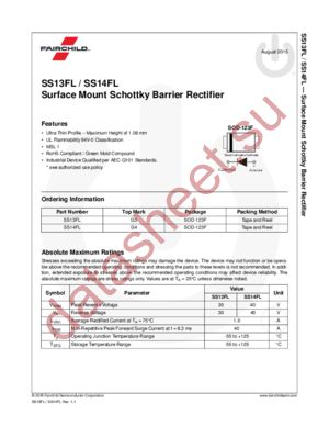 SS14FL datasheet  