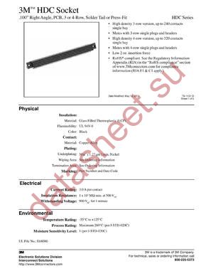 HDC-S105-31S1-TG30 datasheet  