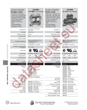 6204110 datasheet  