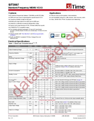 SIT3807AI-C-33SH datasheet  