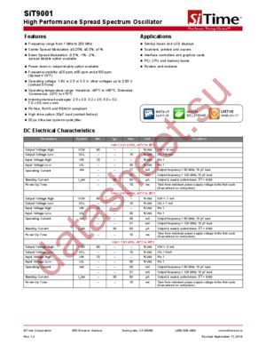 SIT9001AC-8-18E2 datasheet  