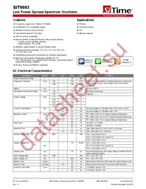 SIT9003AI-2-28DO datasheet  