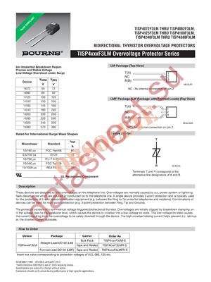 TISP4290F3LMFR-S datasheet  