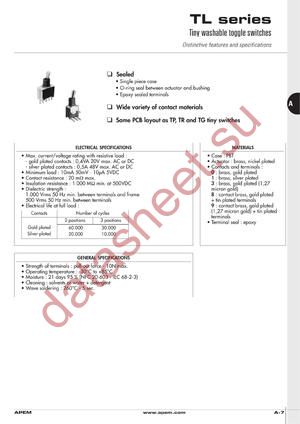 TL46W005000 datasheet  