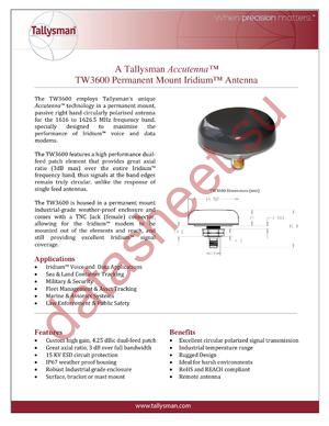 33-3600-01-11 datasheet  