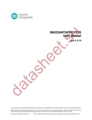 MAXSANTAFEEVSYS# datasheet  