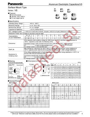 VS8-L6-D6-20-CE datasheet  