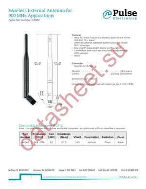 W1063M datasheet  