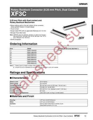 XF3M34151BR100 datasheet  