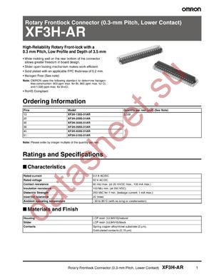 XF3H-3555-31AR datasheet  