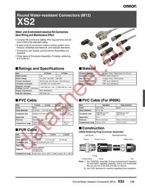 XS2H-D421-CA0-A datasheet  